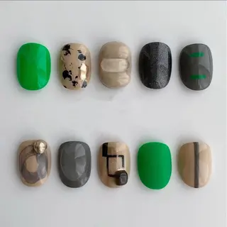 ネイル eason chenのネイルデザイン