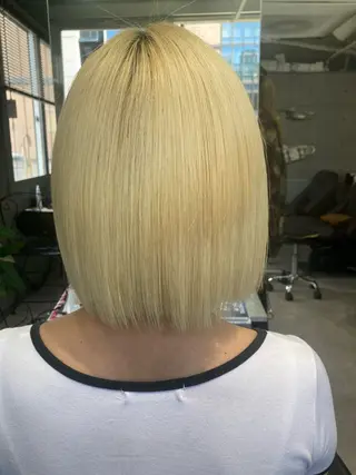 ショート 髪質改善☺︎縮毛矯正 ふじい まりんのヘアスタイル