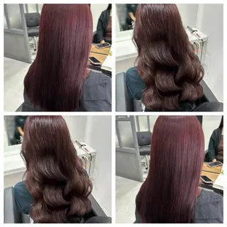 セミロング カラー ヘアアレンジ 🎀推し活ヘアー🎀 Yuuna🐰💖のヘアスタイル