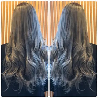 ロング カラー 小山内 龍一郎 店長のヘアスタイル