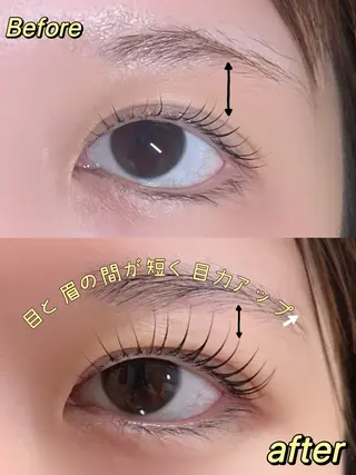 マツエク・マツパ claire BEAUTY SALON所属・若林 瞳華のマツエク・マツパデザイン