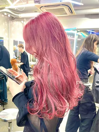 ロング カラー レイヤーカットとハイ トーン/HIROKIのヘアスタイル