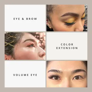 アイブロウ LOOPER所属・mzh ...のネイルデザイン