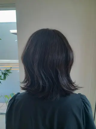 ミディアム 林慶吾/ショートボブ /デザインカラーのヘアスタイル