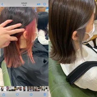 ミディアム 丹野 圭太のヘアスタイル