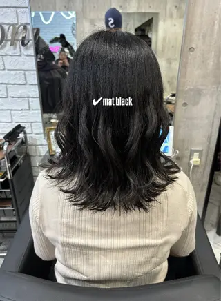 セミロング ボブ/"質感再生"艶 カラー🫧sHOMaのヘアスタイル