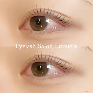 マツエク・マツパ Lumiére 鈴木咲良のマツエク・マツパデザイン