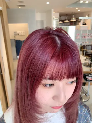 ミディアム カラー ヘアアレンジ 髪質改善/ベージュ 🍀【ヒロム】🍀のヘアスタイル