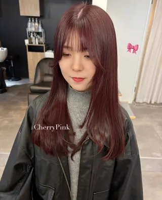 ロング 暖色・似合わせカラー (廣石沙英🎀)のヘアスタイル