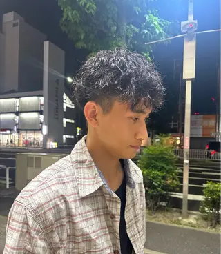 パーマ メンズ 大須/カラーモデル 木場 健斗🌳のヘアスタイル