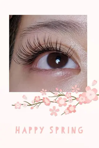 マツエク・マツパ Rouge ・ K  　のマツエク・マツパデザイン