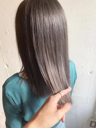 ミディアム カラー 💈平島 拓也💈のヘアスタイル