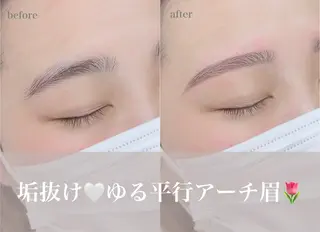 アイブロウ 眉毛&まつ毛👀 Minamiの眉毛・アイブロウイメージ