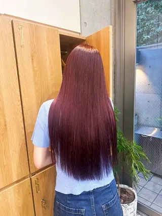 セミロング 🧸🫧暖色/ボブ/ 橋本美柚🫧🧸のヘアスタイル