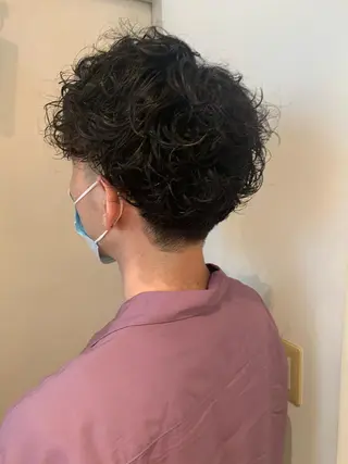 パーマ メンズ ハイトーンカラー/ 🌞セキヤアイ🌈のその他イメージ