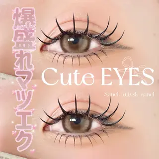 マツエク・マツパ 大阪梅田 SAKI 韓国風束感まつ毛のマツエク・マツパデザイン