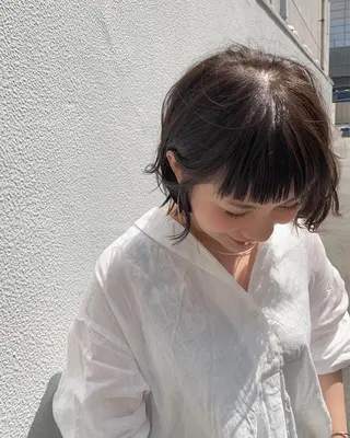ショート 落合 妙佳のヘアスタイル