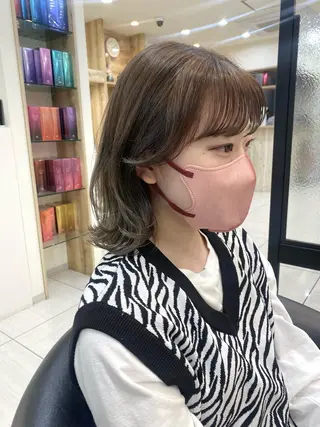 カラー 韓国ヘア／艶カラー minamiのヘアスタイル