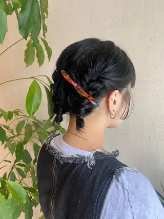 ショート パーマ ヘアアレンジ Marina /表参道のヘアスタイル