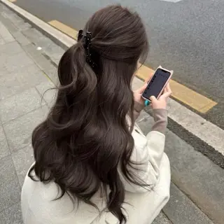 ロング 🤍上品韓国ガーリー 🤍ひとみ🤍のヘアスタイル