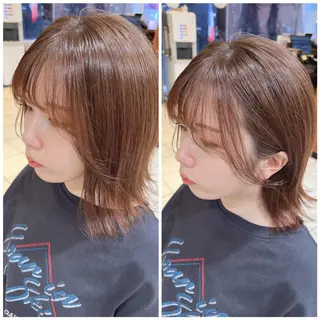 ミディアム 川崎レイヤーカット /江口真正のヘアスタイル