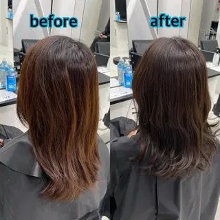 ミディアム ⭐️無料!カット モデル募集⭐️夕貴のヘアスタイル