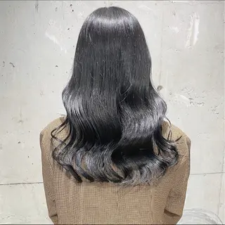 ロング カラー 🟦ニュアンス/メン ズパーマ横浜🟦のヘアスタイル