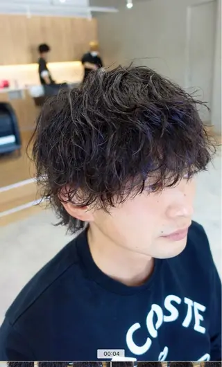 メンズ メンズパーマ/新潟/ 万代/高橋悠叶のヘアスタイル