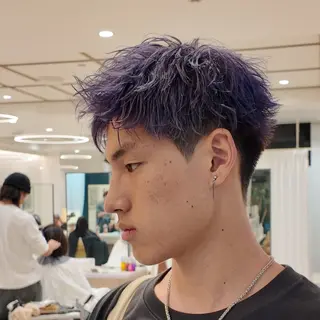 ショート カラー メンズ 名古屋のメンズ特化 美容師/わたるのヘアスタイル