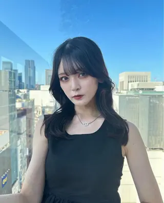 ミディアム カラー COA GINZA 小野澤駿のヘアスタイル