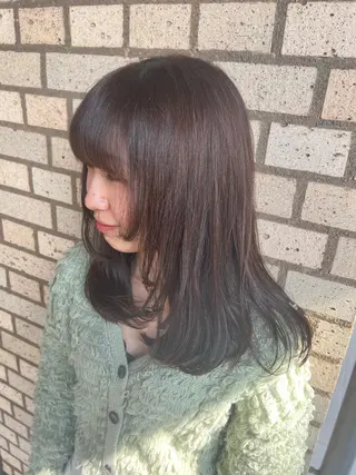 セミロング カラー TRICCA 銀座所属・奏羽　"メンズ ・パーマ・ショート"のヘアスタイル