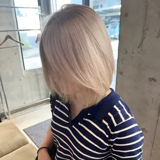 ショート ⭐️横浜ブリーチ特化 美容師 堤涼⭐️のヘアスタイル
