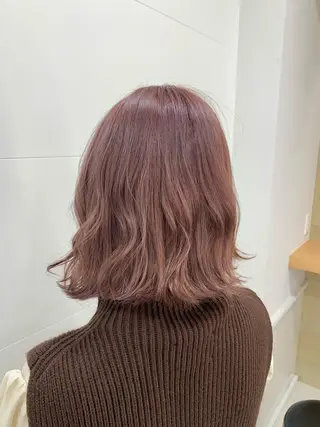 ミディアム 山下恋佳/矢場町/ ブリーチ/ショートのヘアスタイル