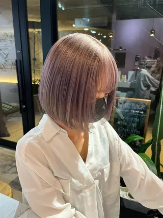 カラー 艶感透明感カラー🤍 hinaのヘアスタイル