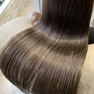 ロング カラー 町田/レイヤーカット ハッシュカット/八木のヘアスタイル