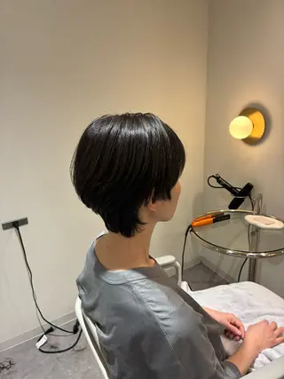 ショート 石井綾華🩰10月 カットモデル無料のヘアスタイル