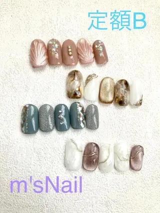 ネイル m'sNail 福岡西区 ネイルのネイルデザイン