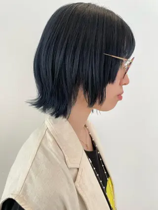 ミディアム カラー ヘッドスパ/カラー 葉月のヘアスタイル