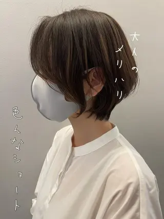ショート ✂ショート・ボブ専門 顔型診断✂奥田裕仁のヘアスタイル