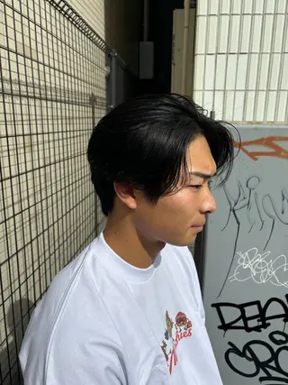 パーマ メンズ WAVEY ft.fifth所属・横浜メンズカット パーマ/ショウゴのヘアスタイル