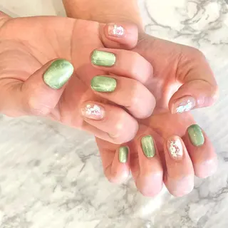 ネイル 岸本 みなみのネイルデザイン