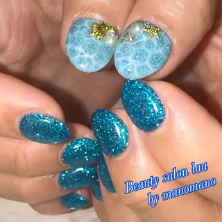 ネイル ラウバイマノマノ なかざとのネイルデザイン