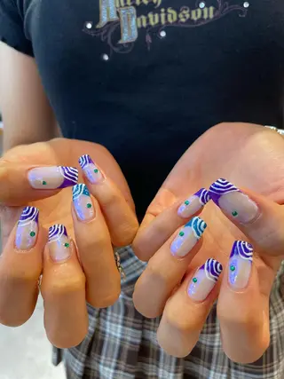 ネイル hair&nail ☯️アイリ☯️のネイルデザイン