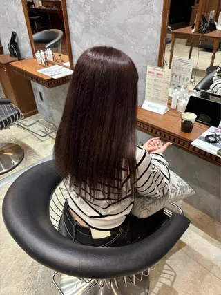 カラー 韓国ヘア/透明感 カラー/金子 愛優のヘアスタイル