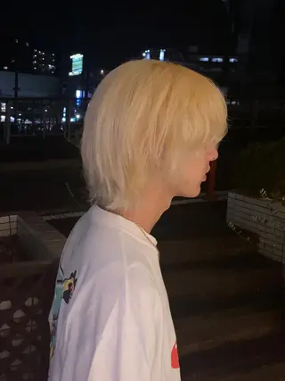 ミディアム カラー 透明感カラー/ 松井克樹のヘアスタイル