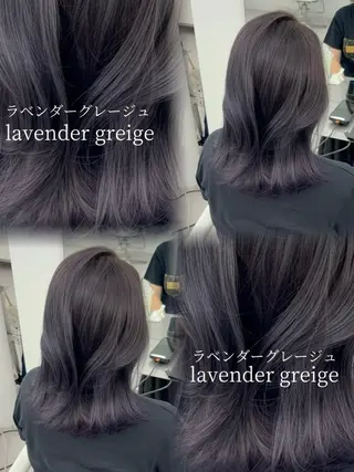 ロング カラー 韓国ヘア/レイヤー/ 顔まわり足立遥奈のヘアスタイル