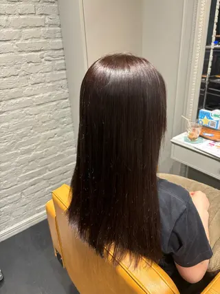 セミロング 小西 莉央のヘアスタイル