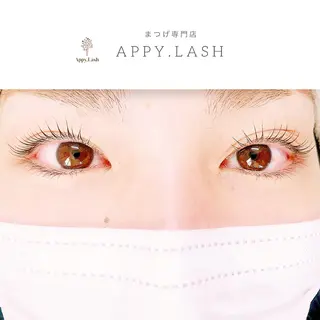 マツエク・マツパ まつげと眉の専門店 Appy.Lashのマツエク・マツパデザイン