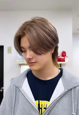 カラー 🏁片倉 玲旺🏁のヘアスタイル