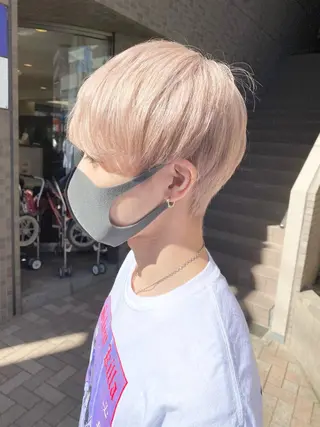 ショート カラー 谷口 優冴のヘアスタイル